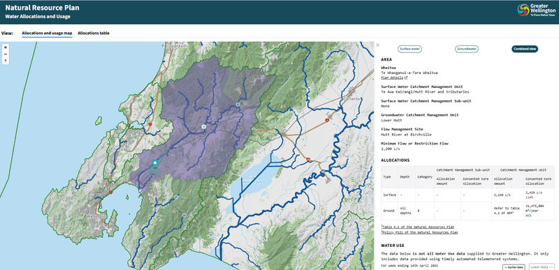 A screenshot of the Plan Limits Viewer